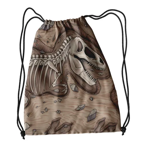 Vak na záda T-rex bones