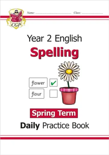 KS1 Spelling Year 2 Daily Practice Book: Spring Term - CGP Books