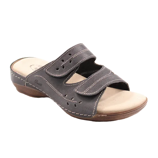 SANTÉ Dámské pantofle N/124/5H/69 ČERNÁ v.40