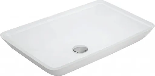 MEXEN Megan skleněné umyvadlo 56x36, bílá 24135630