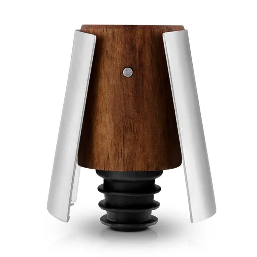 Zátka na šampaňské LIQUID LOUNGE 6 cm, hnědá, dřevo, Eva Solo