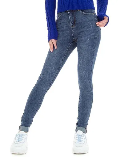 Dámské módní jeansové kalhoty