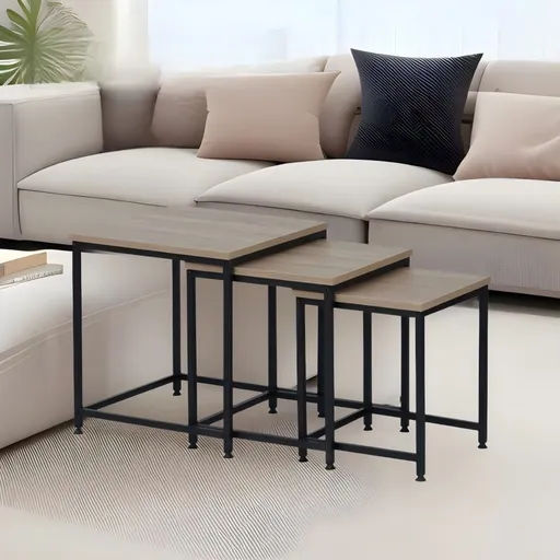 Konferenční stolek 3ks KASTLER 2 NEW TYP 3 Tempo Kondela