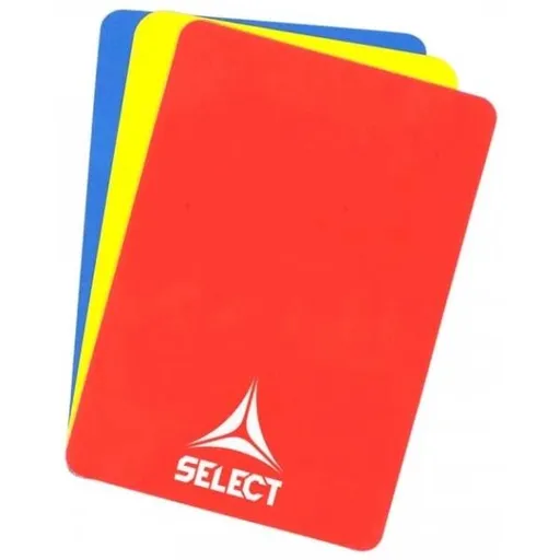 Select REFEREE CARDS Karty pro rozhodčí, červená, velikost
