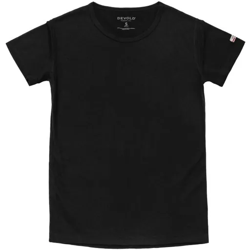 Devold BREEZE PLUS MERINO 200 Dámské merino tričko, černá, velikost