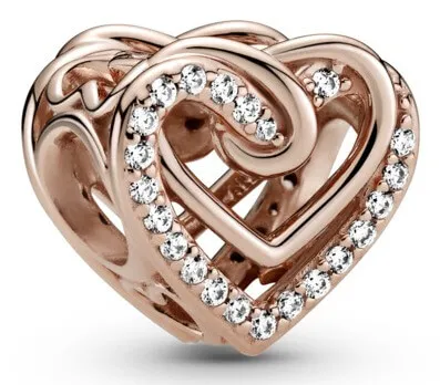 Pandora Bronzový korálek Srdce 789270C01