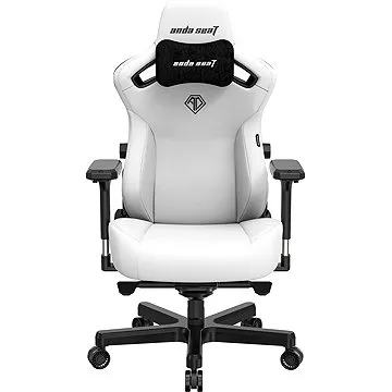 Anda Seat Kaiser Series 3 Premium Gaming Chair - XL White (AD12YDC-XL-01-W-PV/C)
