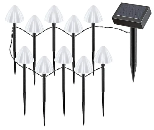 Rabalux Dekorativní solární LED světelný řetěz Skadar 3,7m 10x LED 2W IP44 77007