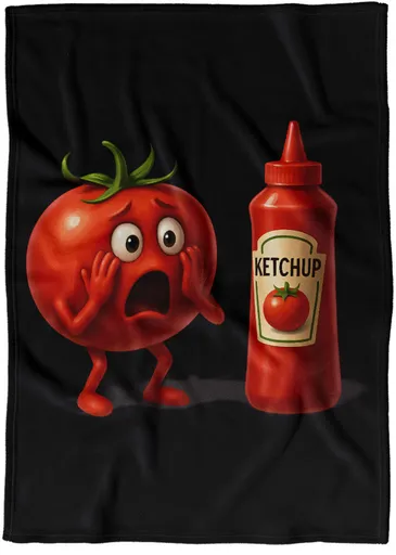 Deka Vyděšené rajče (Podšití beránkem: NE)