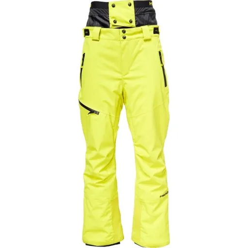 Head SOELDEN Pánské lyžařské kalhoty, světle zelená, velikost XXL