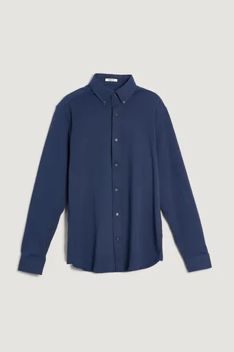 KOŠILE GANT REG JERSEY PIQUE STRETCH SHIRT MARINE