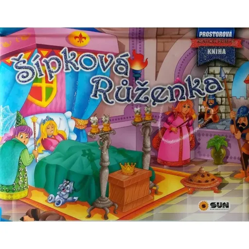 Prostorová kniha Šípková Růženka