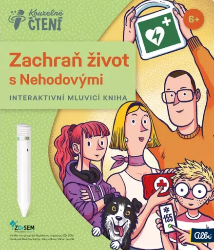 Kniha Zachraň život s Nehodovými - Kouzelné čtení Albi