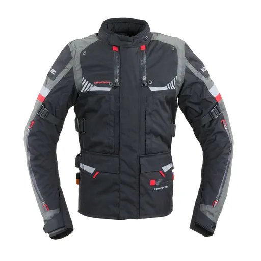 Touringová moto bunda W-TEC Excellenta Evo Thunderstorm Gray 5XL