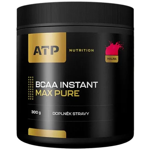 ATP NUTRITION BCAA INSTANT MAX PURE 300 G MALINA Aminokyselinový doplněk, černá, velikost