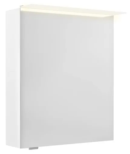 SAPHO LINEX galerka s LED osvětlením, 60x70x15cm, levá/pravá, bílá LX060-0030
