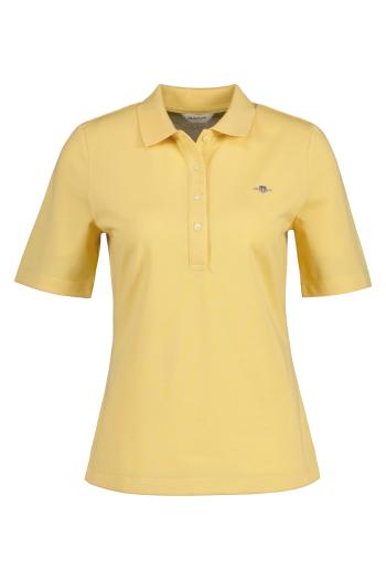 POLOKOŠILE GANT SLIM SHIELD SS PIQUE POLO DUSTY YELLOW