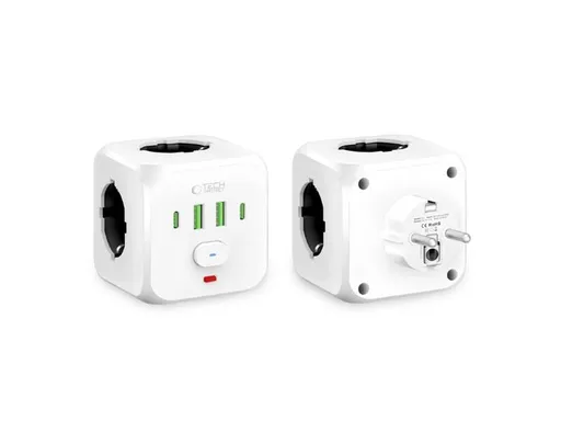 Zásuvka rozbočovací TECHPROTEC PCL3X4