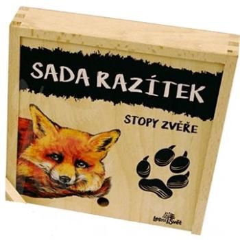 Razítka Lesní svět - stopy zvěře (848)