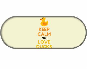 Penál Keep calm and love ducks