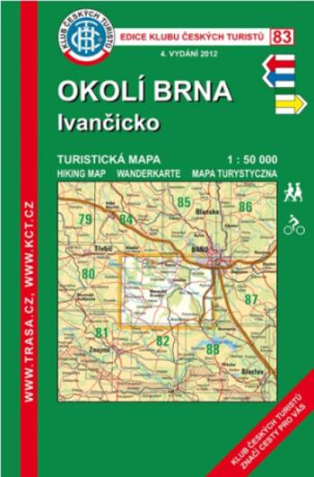 KČT 83 Okolí Brna, Ivančicko