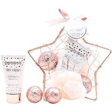 ParisAx Koupelová dárková sada ve tvaru hvězdy - 4 ks (3700155363919)