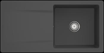 VILLEROY & BOCH VILLEROY & BOCH - Keramický drez Villeroy &amp; Boch Siluet 60, 333601i4, Graphit 333601i4