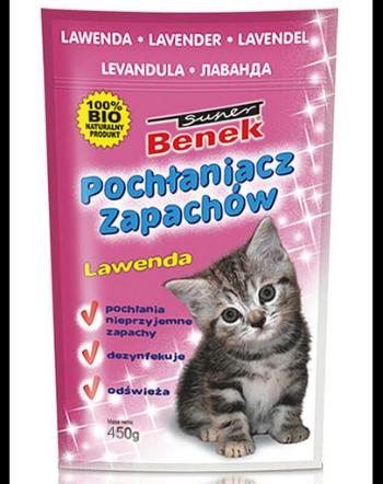 Benek Dezinfectant / absorbant mirosuri lavandă 450 g