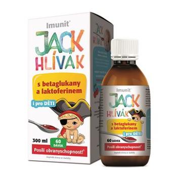 Hlíva JACK HLÍVÁK sirup 300ml glukany + laktoferin  (3990216)