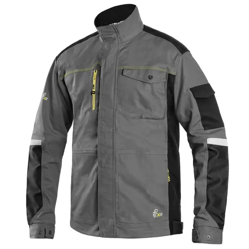 Canis (CXS) Zimní montérková blůza CXS STRETCH - Šedá / černá | 52-54