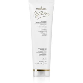 Medavita Blondie Ice Blonde Enhacing Deep Mask hloubkově vyživující maska pro studené odstíny blond 150 ml