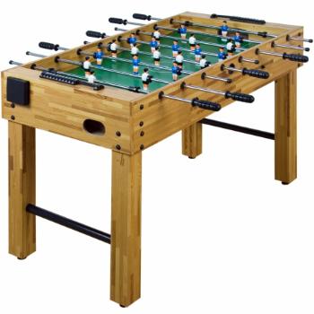 1227 GamesPlanet® Stolní fotbálek Glasgow 121 x 101 x 79 cm buk