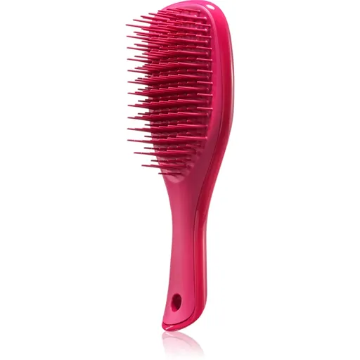 Tangle Teezer The Ultimate Detangler Mini plochý kartáč na rovné a kudrnaté vlasy Electric Raspberry 1 ks