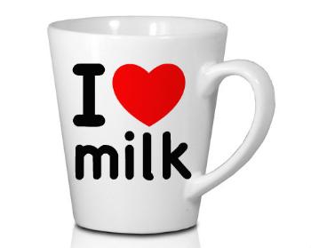 Hrnek Latte 325ml I Love milk