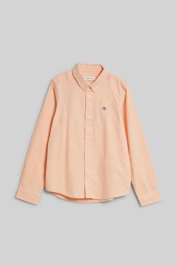 KOŠILE GANT SHIELD OXFORD BD SHIRT CORAL APRICOT