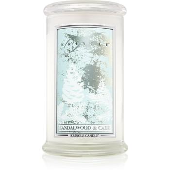 Kringle Candle Sandalwood & Cade vonná svíčka 624 g