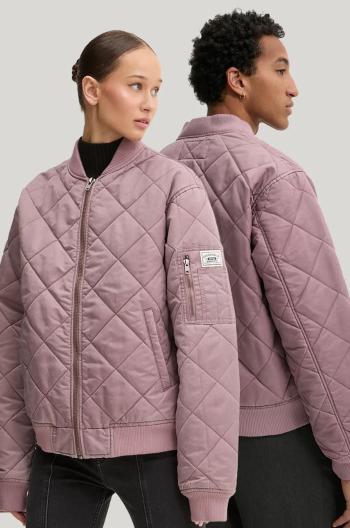 Bomber bunda Guess Originals růžová barva, přechodná, M4BL51 WFA20