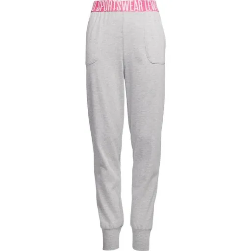 Lewro AILSIE Dívčí tenké tepláky, šedá, velikost 116-122