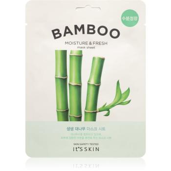 It´s Skin The Fresh Mask Bamboo plátýnková maska se zjemňujícím a osvěžujícím účinkem 19 g