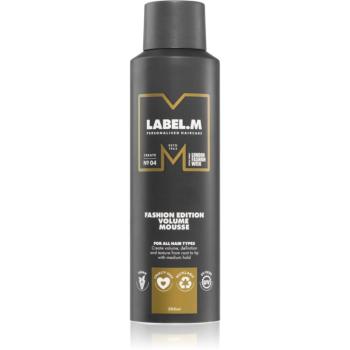 label.m Fashion Edition luxusní objemová pěna pro všechny typy vlasů 200 ml