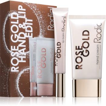 Rodial Rose Gold Hand & Lip Edit dárková sada