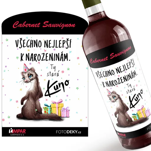 Víno Ty stará kuno (Druh Vína: Červené víno)