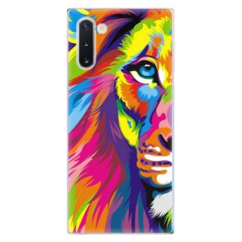 Odolné silikonové pouzdro iSaprio - Rainbow Lion - Samsung Galaxy Note 10