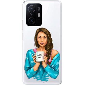 iSaprio Coffe Now pro Brunette pro Xiaomi 11T / 11T Pro (cofnobru-TPU3-Mi11Tp)