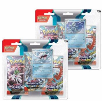 Pokémon TCG: Scarlet & Violet 04 Paradox Rift - 3 Blister Booster