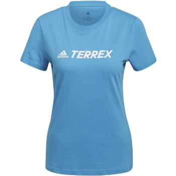 adidas TERREX TEE Dámské outdoorové tričko, modrá, velikost