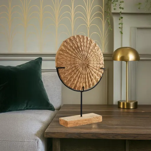 Dřevěná dekorace Kruh, malý