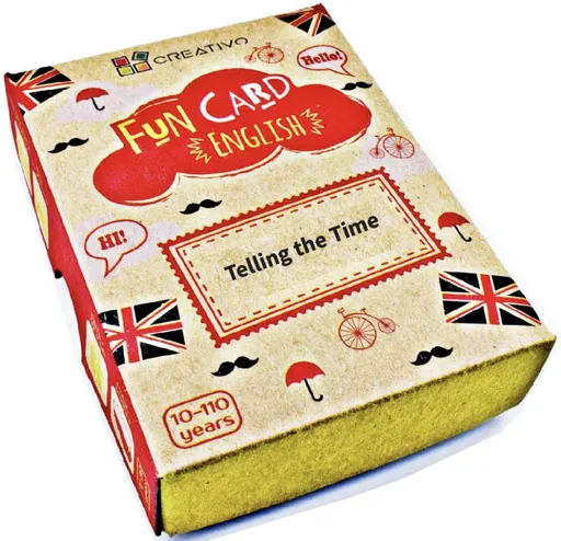 Fun Card English: Telling the Time - Dwornik Pawel