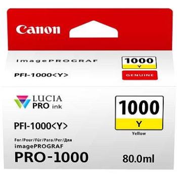 Canon PFI-1000Y žlutá (0549C001)