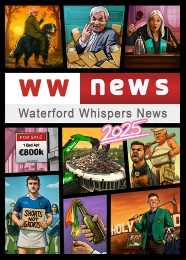Waterford Whispers News 2025 - Colm Williamson